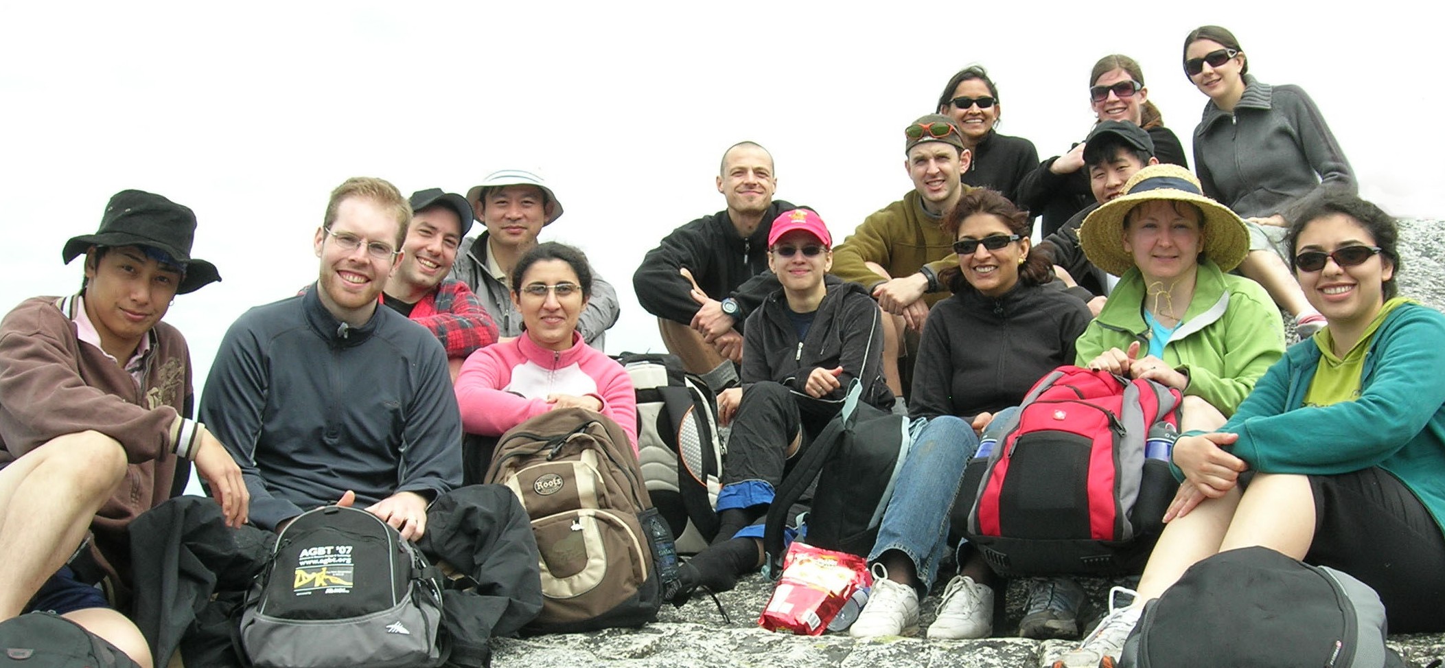 Image of the group at Stawamus Chief